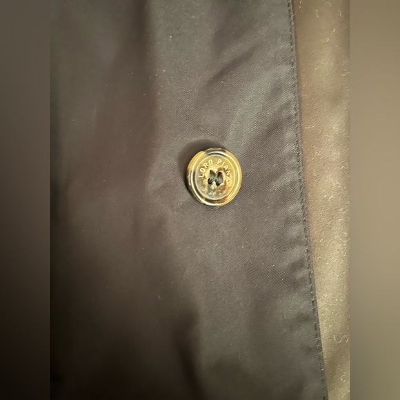 Loro Piana Black Trench Coat with Matte Finish - Picture 10 of 16